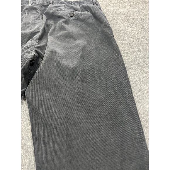 James Perse Corduroy Chino Pants 36 Work Italy Made Casual Utility Preppy Black - Picture 7 of 13